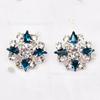 Botones de Diamante de Cristal de Vidrio de Gota de Agua Coloridos al por Mayor Ropa Botones de Camisa Gemelos Accesorios Decorativos Zapatos Bolsos Botones de Pedrería