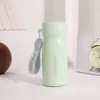 Copo de Água Mini Portátil com Isolamento a Vácuo de Camada Dupla em Aço Inoxidável 316, Copo de Bolso Portátil para Exterior com Separação de Chá e Água