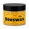 Cera abrillantadora de mantenimiento para suelos de madera maciza, cera sólida de abeja natural para limpieza de suelos, cuidado de muebles, pulido, resistente al desgaste, impermeable, cera para suelos
