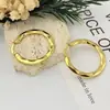 Pendientes de Aro Grandes Sencillos y Elegantes para Mujer, Pendientes de Nicho de Gama Alta de Moda Populares, Accesorios para Orejas al por Mayor desde el Fabricante