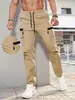 Pantalones Cargo Casuales de Nuevo Estilo para Comercio Exterior, Pantalones de Múltiples Bolsillos, Pantalones Largos de Moda Juvenil para las Cuatro Estaciones, Transpirables y Cómodos