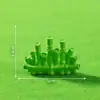 Tablero de madera creativo de paisaje en miniatura, valla de piedra y puente corto - Accesorios decorativos DIY para paisajismo de jardinería, pequeños adornos para terrarios