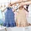 Roupa Infantil Vestido Super Estiloso para Meninas 2026 Novo Estilo Coreano Vestido Salopete Bebê Verão Vestido Princesa Tendência