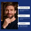 El Lápiz Contorneador de Barba para Hombre EAST MOON delinea contornos tridimensionales con color natural, no se apelmaza y es resistente al agua y al sudor.