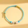 Pulsera Nudo Flor de Durazno Hecha a Mano DIY Cuerda Roja Semiacabada para Cuentas, Accesorios Dorados, Pulsera, Cuerda de Cinco Colores del Festival del Bote del Dragón