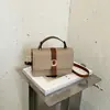 Bolso de Mano Cruzado de Moda Simple para Viajes Diarios Bolso de Hombro Único Bolso Pequeño Cuadrado de Mano de Moda de Nicho