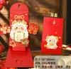 2027 Año Nuevo del Cordero 3D Sobre Rojo Creativo Personalizado Dibujos Animados Lishi Feng Bolsa de Sobre Rojo de Nochevieja para Dinero de la Suerte