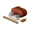 A Caixa de Presente Ru Yao Travel Kung Fu Tea Set é um presente para clientes, pais e idosos, e uma lembrança para eventos de negócios.