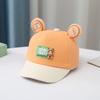 Bonita gorra de bebé para primavera y verano, nueva llegada, gorra con visera de dibujos animados, estilo japonés-coreano, gorra de béisbol para niños.