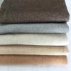 Tecido de tweed cinza liso dupla face de poliéster 300d * 450D lã TR tecido de tweed dupla face para sobretudo