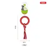 Brinquedo de TPR transfronteiriço Nunbell para animais de estimação gato e cachorro suprimentos para animais de estimação brinquedo de bola para cachorro resistente durável resistente a mordidas nó de corda para limpeza dental