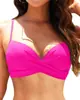 [traje de baño de una pieza] 2024 nuevo traje de baño multicolor bikini de comercio exterior europeo y americano traje de baño de dos piezas traje de baño bikini