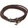 Nova Pulseira de Âncora com Corda de Cera Versátil Aliexpress Eaby Venda Quente Transfronteiriça Joias Artesanais Estilo Náutico