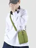 Bolso Cruzado de Nuevo Estilo Transfronterizo para Mujer, Color Sólido, Bolso de Teléfono Casual para Exteriores, Bolso de Hombro Único/Doble de Pareja, Moderno, Sencillo, Versátil