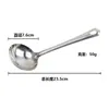 Comércio Exterior Transfronteiriço Cozinha Aço Inoxidável Conjunto de Colher Espátula Espátula de Cozinha para Cozinhar Espátula Doméstica Colher Espátula de Fritar