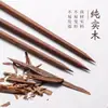 Palillos de Madera de Ala de Pollo, Resistentes a Altas Temperaturas, Palillos Extendidos para Frituras, Vajilla China Doméstica, Palillos para Hot Pot, Antideslizantes, Palillos de Madera Maciza sin Pintura