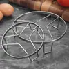 Rejilla de Acero Inoxidable para Cocina Casera, Rejilla para Cocer al Vapor Panes y Verduras, Rejilla Aislante de Calor, Rejilla de Trípode para Ollas, Rejilla de Encimera para Ollas, Rejilla de Almacenamiento