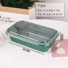 Caja de plástico transparente rectangular para repostería china, ideal para hornear pasteles crujientes de melocotón.