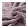 Veludo pelúcia jacquard dupla face, tecido de veludo pelúcia poliéster para pijamas quentes e roupas de casa de outono e inverno
