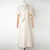 Conjunto de Moda Feimengyi con Diseño Único y Elegante para Mujer, Conjunto de Dos Piezas de Camisa y Falda Veraniego Elegante y Juvenil