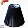 Abajur Moderno de Tecido com Clip para Lâmpada de Bolhas Lâmpada de Parede para Vela Lustre de Cristal Cobertura de Ponta de Bolha Estilo Europeu Branco E14 Acessórios Cobertura Dobrável de Tecido