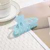 Pinza para el Cabello Estilo Universitario Ácido Dopamina Vinagre, Pinza de Alta Calidad Hueca a la Moda, Pinza Grande Dulce y Linda, Pinza de Tiburón