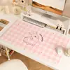 Mantel de cuadros fresco, no lavable, impermeable, a prueba de aceite, resistente a las manchas, tapete de mesa, lujo ligero, sensación de alta gama, tapete de escritorio para protección ocular, alfombrilla de ratón