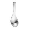 Cuchara pequeña de acero inoxidable 304 de 9,4 cm con mango corto, cuchara pequeña para leche, postre, cuchara para niños, cuchara para helado y café.