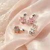 Colgante de gota de circonita, collar de perlas, colgante de gota para pulsera, accesorios para joyería DIY