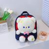 Mochila escolar infantil para jardim de infância, meninos e meninas, mochila de pelúcia de urso de desenho animado fofo, bolsa de ombro, atacado de fábrica
