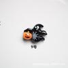 Accesorios de resina para Halloween, vampiro, fantasma, calabaza, murciélago, horquilla para el pelo, anillo, accesorios hechos a mano