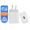 Carregador rápido SAAPD australiano de 20W é adequado para carregador de celular Apple com porta C única, cabeça de carregamento rápido 9V2.22A compatível com 18W