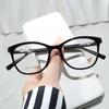 1360 moda TR90 inserto pata gafas tendencia nuevo liso espejo liso transfronterizo comercio exterior ojo de gato montura de gafas