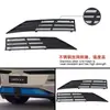 Adecuado para 26 Modelos de Piezas Decorativas Exteriores de Coche Zeekr X, Red a Prueba de Insectos para Parabrisas, ABS Pintado con Patrón de Fibra de Carbono Brillante