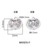 S999 Prata Esterlina Novo Estilo Chinês Sacos Cofre Bloqueio Ruyi Bloqueio Bonito DIY Ano Novo Mão Corda Pulseira Pé Acessórios de Prata