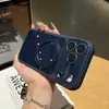 Soporte Giratorio Magnético 360 Adecuado para Apple 17 Pro Max Alta Apariencia 16 Lujo Ligero 15 Pareja 14 Funda para Teléfono 13