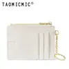 Almacenamiento Transfronterizo Llavero Portátil para Viajes Cartera para Monedas Ranura Múltiple Creativa para Tarjetas Simple para Mujer Venta al por Mayor Mini Portatarjetas