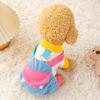 Roupas para Cachorro Outono e Inverno Pet Bichon Maltês Tração Cães de Porte Pequeno Quatro Patas 2025 Novo Macacão