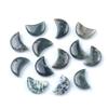 1668-20mm luna no porosa cristal natural ágata piedra semipreciosa cabeza creciente material para joyería artesanal diy