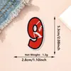 Parches de Tela de Colores Rojos con 26 Letras del Alfabeto Inglés y Números, Estilo Béisbol Americano, Parches Decorativos para Planchar DIY