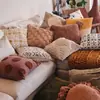 Almohadas Bonitas Personalizadas para el Hogar, Cojines Lumbar Decorativos Personalizados para Sofá, Almohadas Personalizadas Periféricas de Dibujos Animados