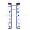 Día de San Valentín transfronterizo-a bandera de la Unión ambiente festivo Amazon bandera diseño cortina de puerta bandera de puerta bandera venta al por mayor