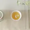 Xícara de Chá Cerâmica Estilo Dinastia Tang e Song Jasmim Crisântemo para Uso Doméstico, Nova Xícara Pequena de Design Degradê para Beber Chá