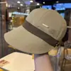 Sombrero de pescador Zhao Rusi para mujer, primavera y verano 2024, protección solar, protección UV, color negro liso