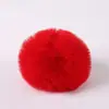 Bola de Felpa de Bola de Pelo de Conejo Rex de Imitación de 8 cm Accesorios de Joyería DIY Coloridos Lindos Colgante Fabricante Mayorista
