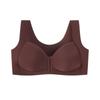 Comércio Exterior Transfronteiriço Sutiã Brilhante Fino Tamanho Grande Fecho Frontal Sexy Push-Up Sem Aro Ajustável Roupa Íntima Feminina Atacado