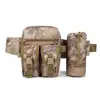Riñonera Táctica Multifuncional de Camuflaje para Montañismo Transfronteriza, Bolsa Grande para Botella de Agua Deportiva al Aire Libre para Ciclismo