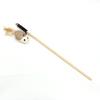 Palo de madera palo para provocar gatos juguete para gatos ratón pluma caña de pescar para gatos palo para provocar gatos juguete para gatos de madera natural