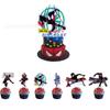 En stock Amazon Spider-Man inserción de tarjeta horizontal universo tarjeta de pastel inserción pastel plug-in decoración de fiesta de cumpleaños