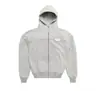 Moda Transfronteriza Europea y Americana Calle Principal Sudadera con Capucha y Cremallera Estampado de Letras Otoño Y2K Conjunto Deportivo Casual con Capucha